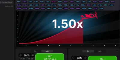 Interfaz de Lucky Casino