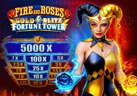 Fire and Roses Gold Blitz Fortune Tower™ thumbnail